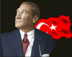 hareketli atatürk türk bayrağı